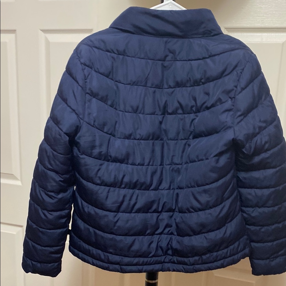 Gap Dark Blue Down Jacket Size M - image 6